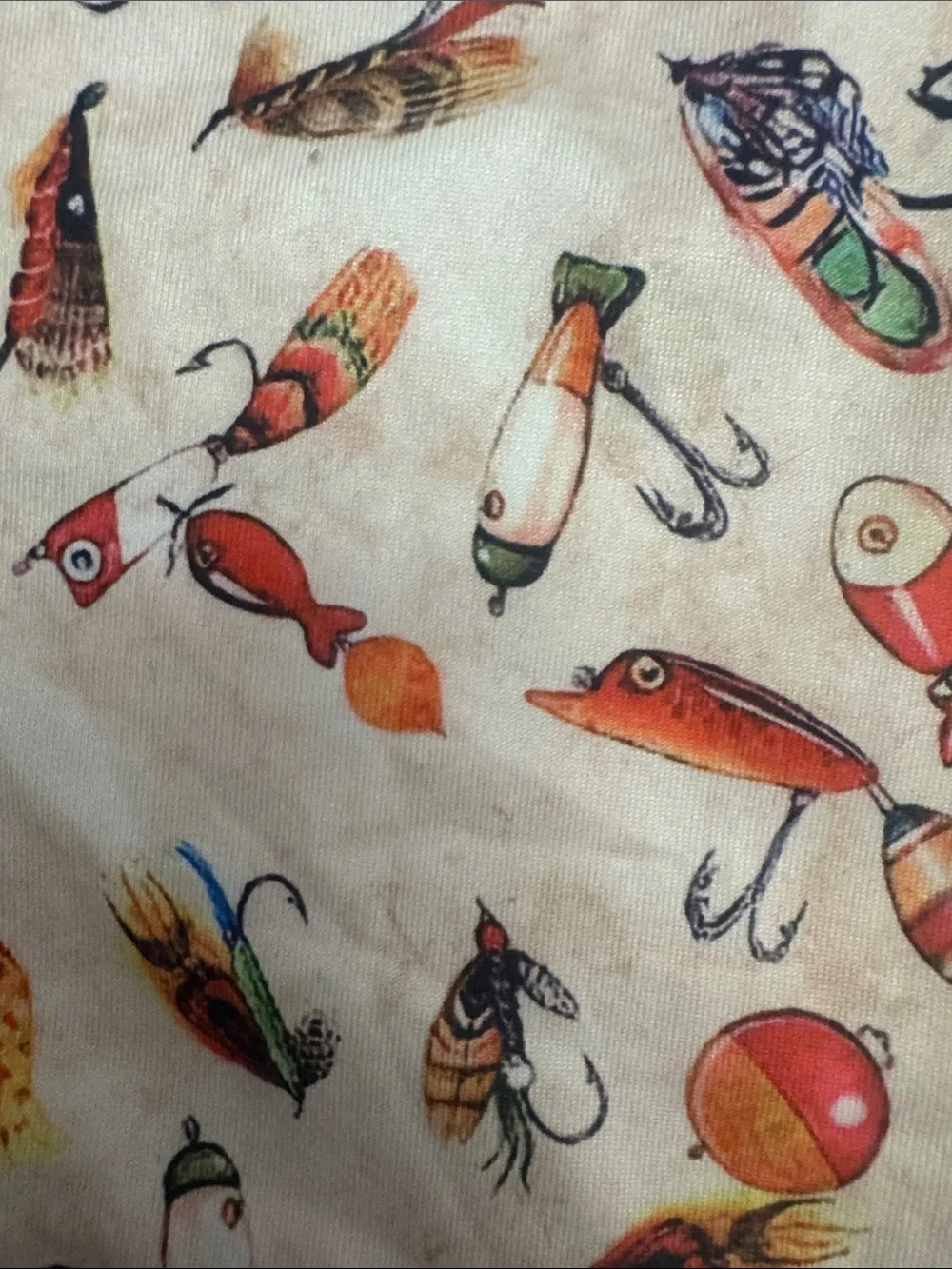 Kids Pajama Pant Set - Beige Fishing & White Golf Print Bundle NWOT Baby Boy Lot